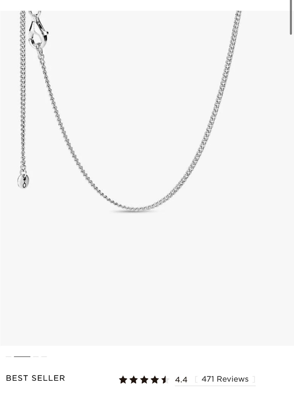 Pandora chain necklace